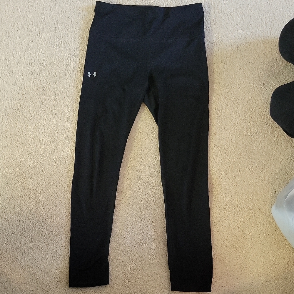 Under Armour Heat Gear Midnight Black Active Leggings